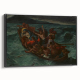 Romanticism Art: "Christ Asleep During the Tempest" by Delacroix