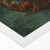 Romanticism Art: "Christ Asleep During the Tempest" by Delacroix