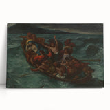 Romanticism Art: "Christ Asleep During the Tempest" by Delacroix