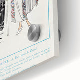 Parisian Art Deco Wall Art – 1923 Fashion Style Print for Elegance