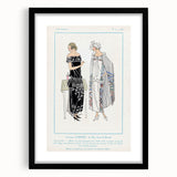 Parisian Art Deco Wall Art – 1923 Fashion Style Print for Elegance