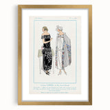Parisian Art Deco Wall Art – 1923 Fashion Style Print for Elegance