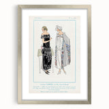 Parisian Art Deco Wall Art – 1923 Fashion Style Print for Elegance