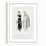 Parisian Art Deco Wall Art – 1923 Fashion Style Print for Elegance