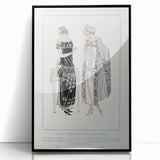 Parisian Art Deco Wall Art – 1923 Fashion Style Print for Elegance