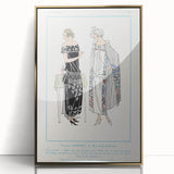 Parisian Art Deco Wall Art – 1923 Fashion Style Print for Elegance
