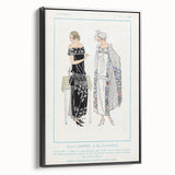 Parisian Art Deco Wall Art – 1923 Fashion Style Print for Elegance
