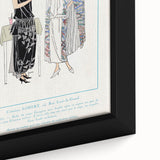 Parisian Art Deco Wall Art – 1923 Fashion Style Print for Elegance