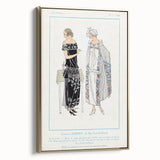 Parisian Art Deco Wall Art – 1923 Fashion Style Print for Elegance