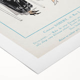 Parisian Art Deco Wall Art – 1923 Fashion Style Print for Elegance