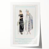 Parisian Art Deco Wall Art – 1923 Fashion Style Print for Elegance