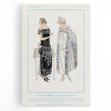 Parisian Art Deco Wall Art – 1923 Fashion Style Print for Elegance