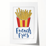 Extra large rolled print of floral art in soft pastel shades, suitable for dining room or bathroom decor.