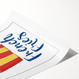 Extra large wall art featuring line art flowers in black on white, rolled print format.