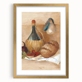 Extra large framed abstract art print with textured gold and white swirls, ideal for living room decor.