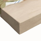 Large art of a black and white landscape painting on stretched canvas, ideal for bedroom wall decor.