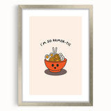 Textured abstract art print in silver frame, featuring swirling neutral tones, ideal for bedroom wall decor.