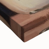 Black and white close-up photo of pastries on stretched canvas, suitable for bedroom wall art.