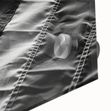 Black & White American Flag - Modern Monochrome Wall Art