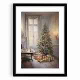 Elegant Christmas Tree – Festive Christmas Canvas Art