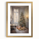Elegant Christmas Tree – Festive Christmas Canvas Art
