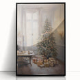 Elegant Christmas Tree – Festive Christmas Canvas Art