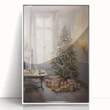 Elegant Christmas Tree – Festive Christmas Canvas Art