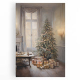 Elegant Christmas Tree – Festive Christmas Canvas Art