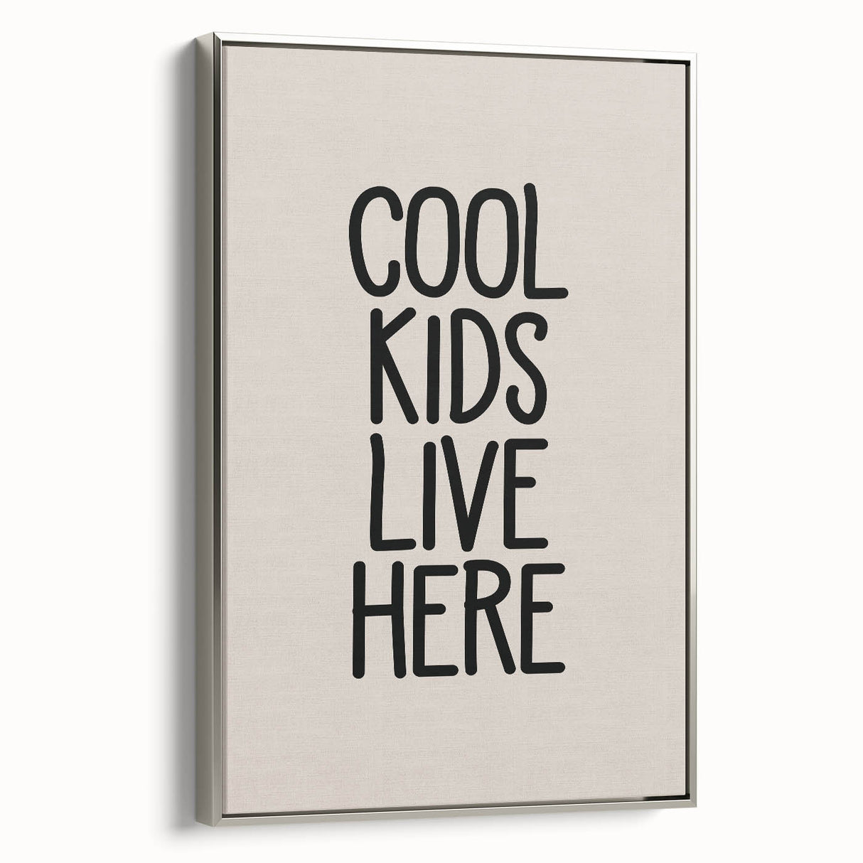 Cool Kids Live Here - Boys Bedroom Art Kids Wall Decor