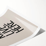 Cool Kids Live Here - Boys Bedroom Art Kids Wall Decor