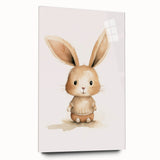 Cute Bunny in Sweater Nursery Wall Art - Baby Room Decor