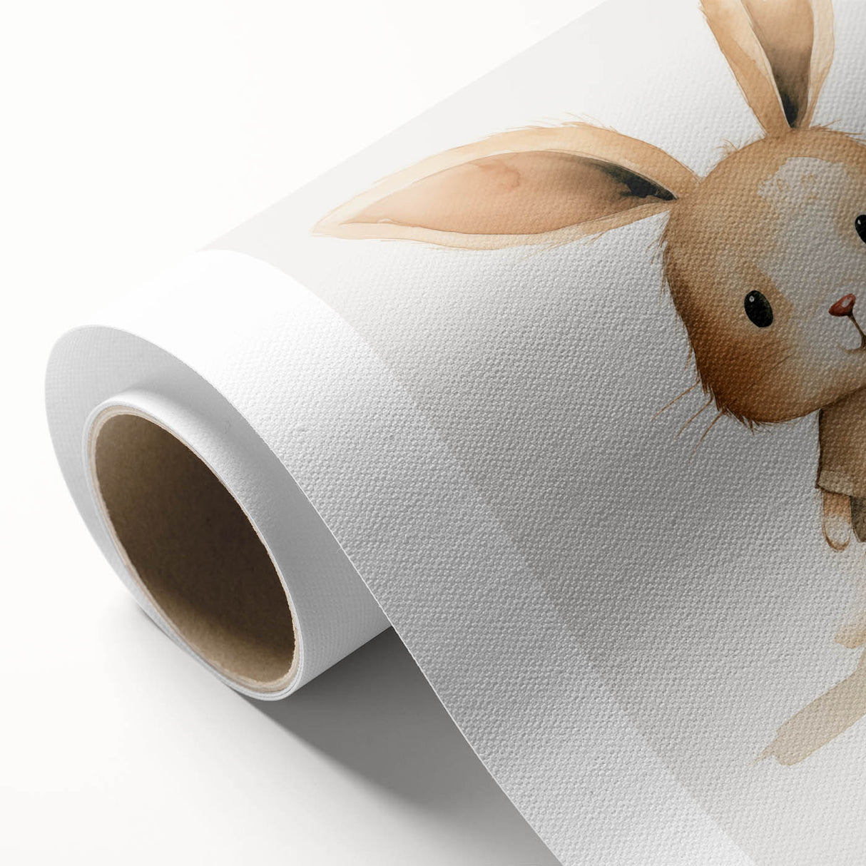 Cute Bunny in Sweater Nursery Wall Art - Baby Room Decor