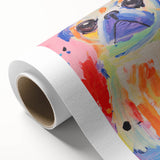 Colorful Kids Room Wall Art – Playful Pug Nursery Wall Art Print