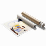 Modern Watercolor Family Scene - Soft Art Print of Figures by Charles Demuth