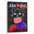 Bold Pop Art Wall Art – Graffiti-Inspired Jean-Michel Basquiat Canvas
