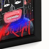 Bold Pop Art Wall Art – Graffiti-Inspired Jean-Michel Basquiat Canvas