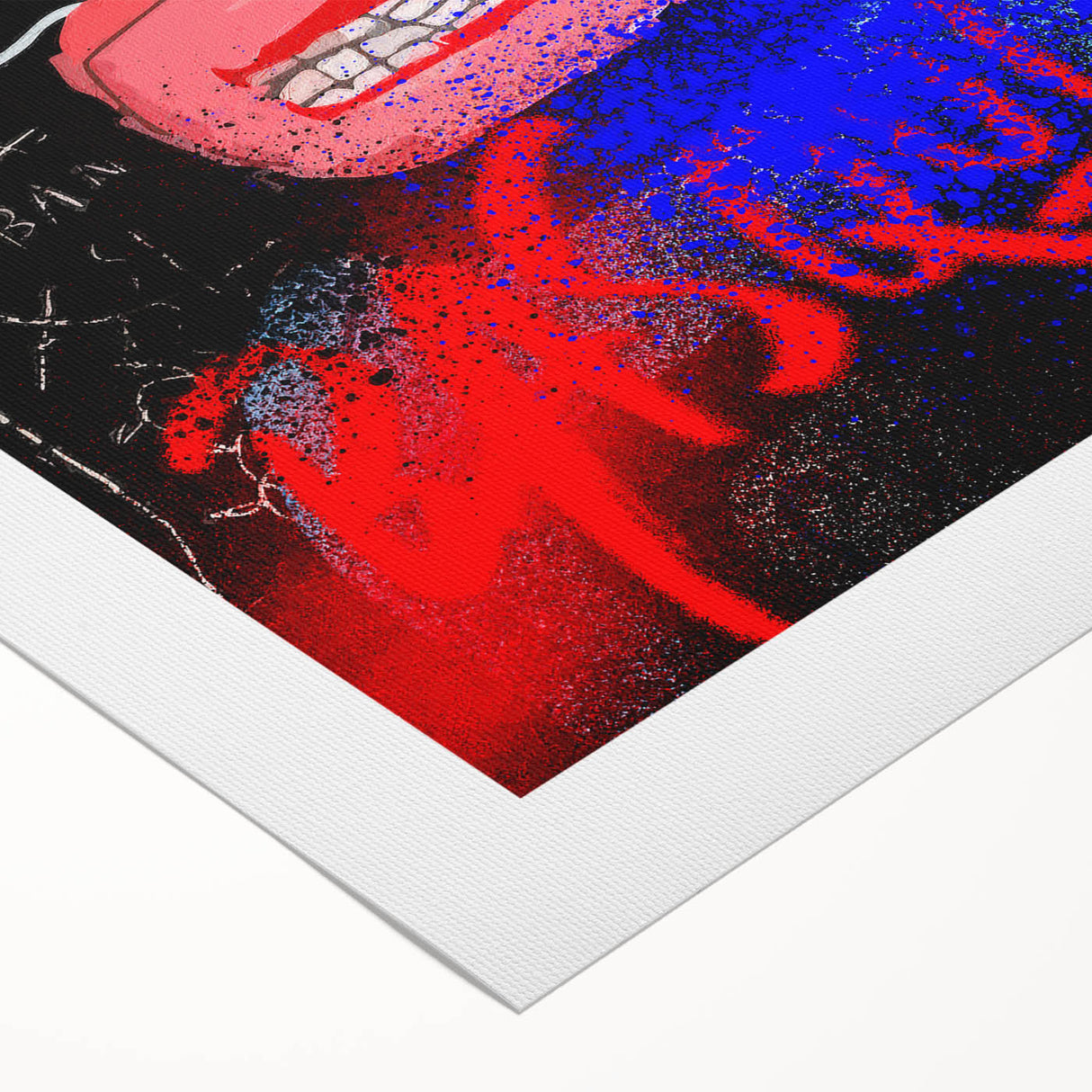 Bold Pop Art Wall Art – Graffiti-Inspired Jean-Michel Basquiat Canvas