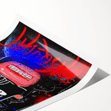 Bold Pop Art Wall Art – Graffiti-Inspired Jean-Michel Basquiat Canvas