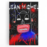 Bold Pop Art Wall Art – Graffiti-Inspired Jean-Michel Basquiat Canvas