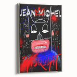 Bold Pop Art Wall Art – Graffiti-Inspired Jean-Michel Basquiat Canvas