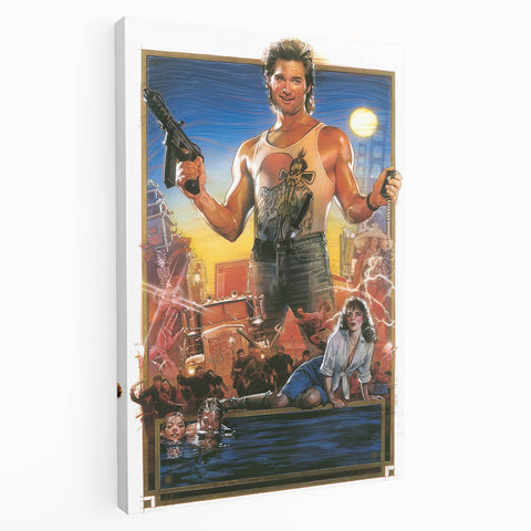 Retro Wall Art - Big Trouble in Little China Movie Poster