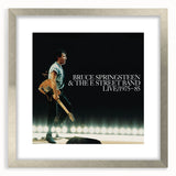 Retro Wall Art – Bruce Springsteen Live 1975-85 Canvas Print