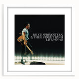 Retro Wall Art – Bruce Springsteen Live 1975-85 Canvas Print