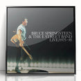 Retro Wall Art – Bruce Springsteen Live 1975-85 Canvas Print
