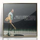 Retro Wall Art – Bruce Springsteen Live 1975-85 Canvas Print