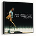 Retro Wall Art – Bruce Springsteen Live 1975-85 Canvas Print