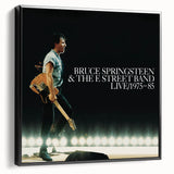Retro Wall Art – Bruce Springsteen Live 1975-85 Canvas Print
