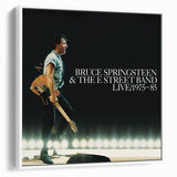 Retro Wall Art – Bruce Springsteen Live 1975-85 Canvas Print