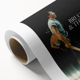 Retro Wall Art – Bruce Springsteen Live 1975-85 Canvas Print