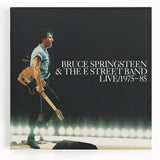 Retro Wall Art – Bruce Springsteen Live 1975-85 Canvas Print